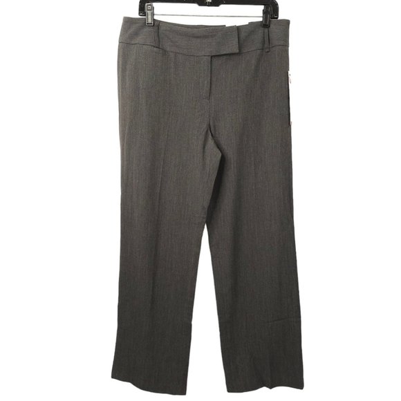 Rafaella Petite Classic Fit Pants Womens 14P Tapered Leg 2 Way Stretch Gab NEW - Picture 1 of 12